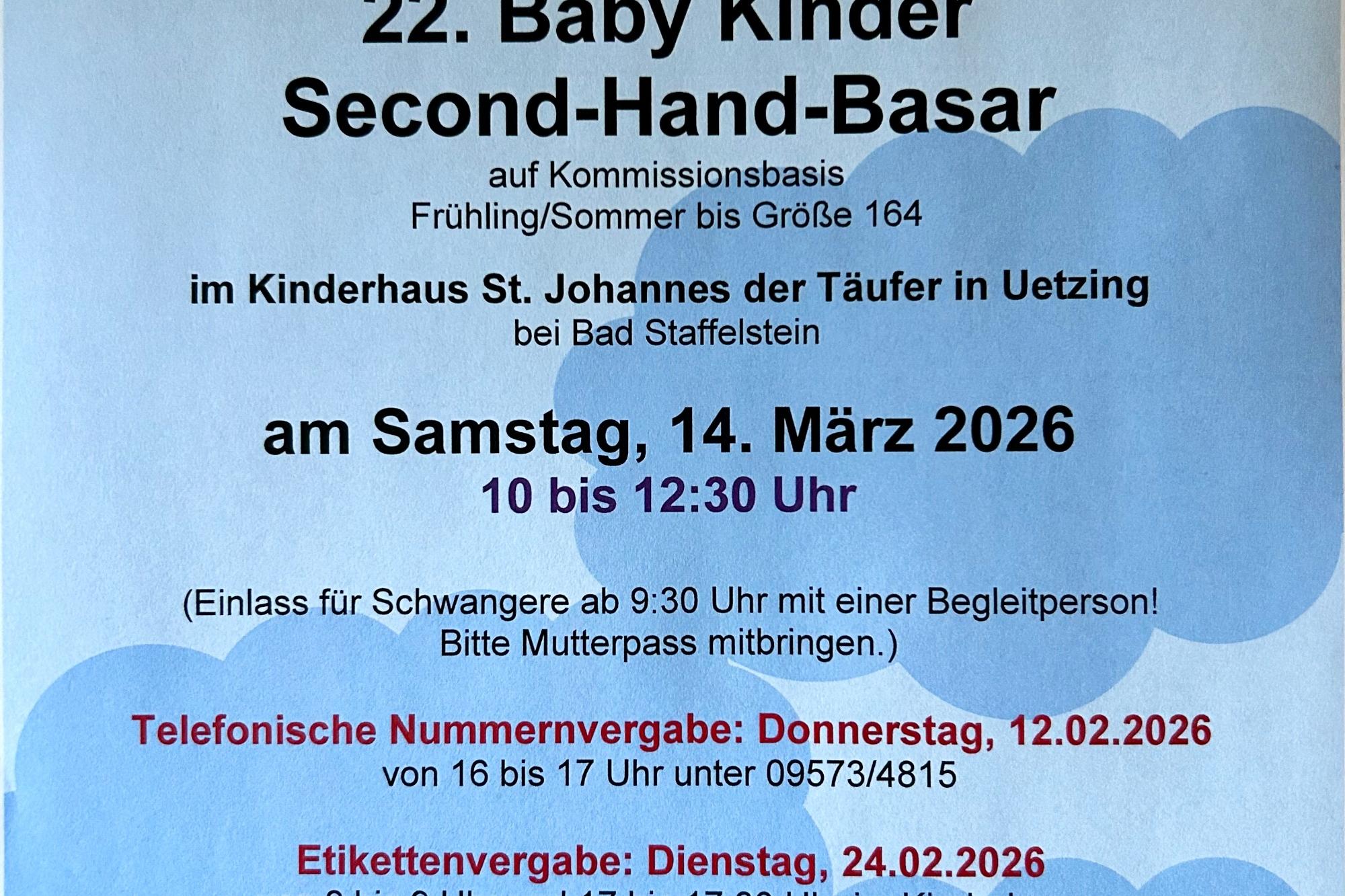 Basar Frühling Sommer 2026