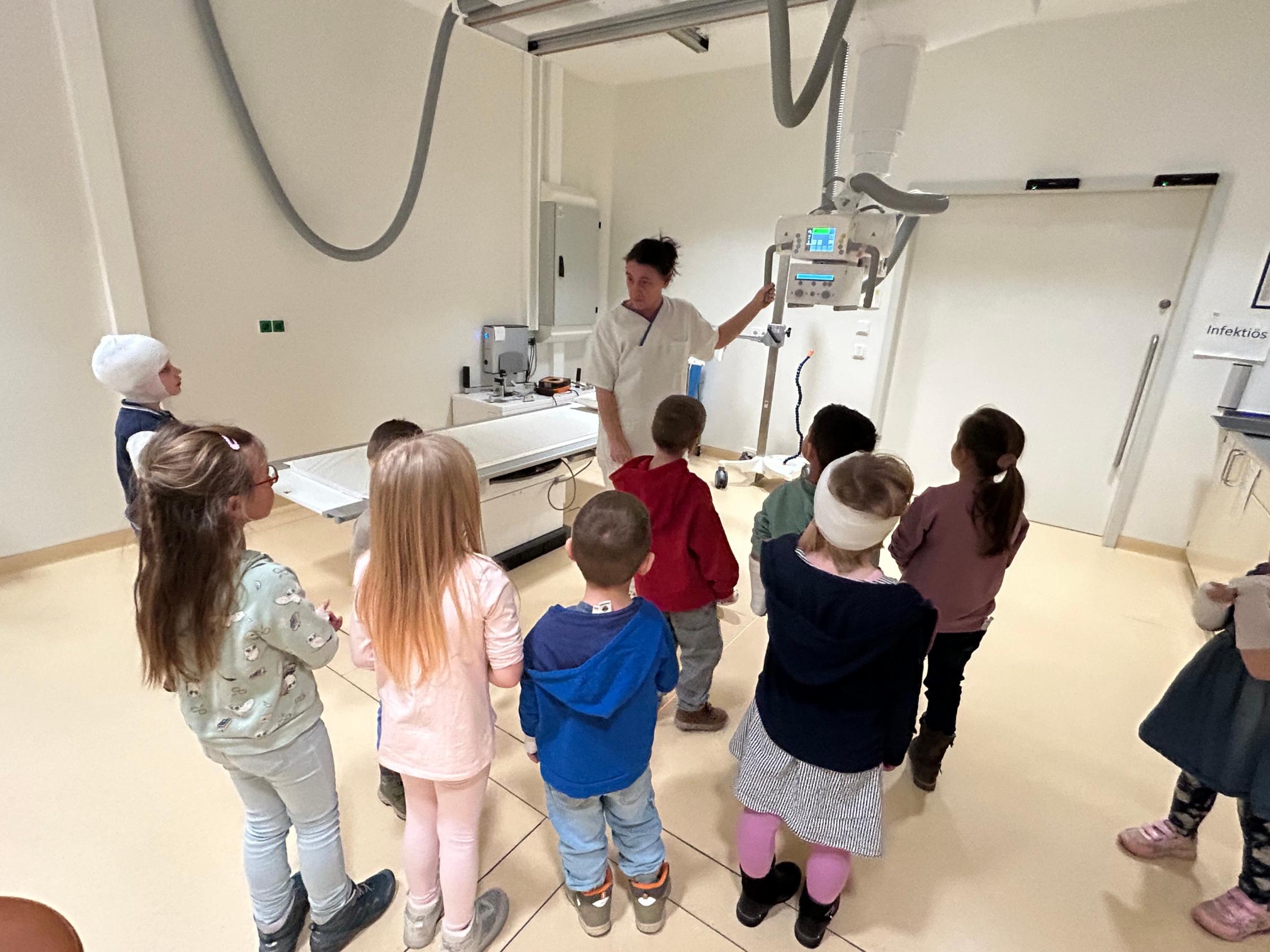 Krankenhausbesichtigung