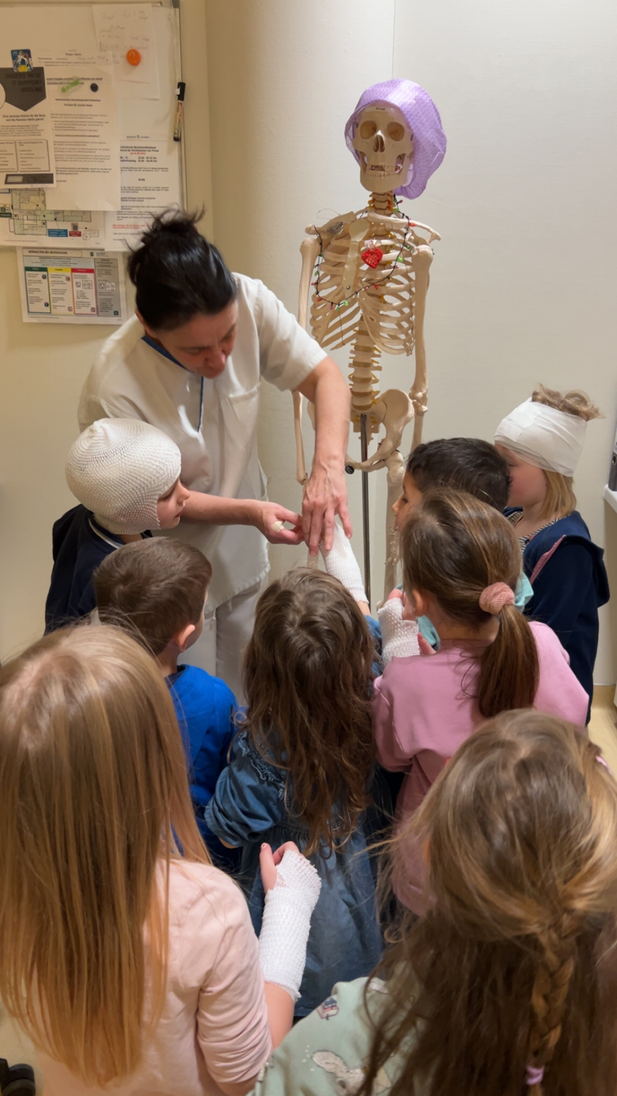 Krankenhausbesichtigung - Röntgen