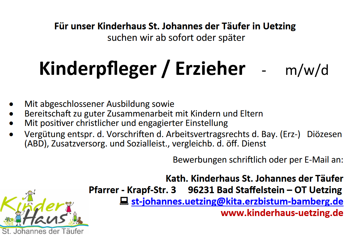 Stellenausschreibung